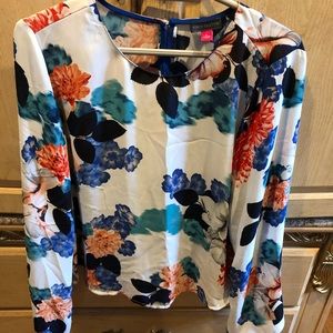 Vince Camuto floral blouse